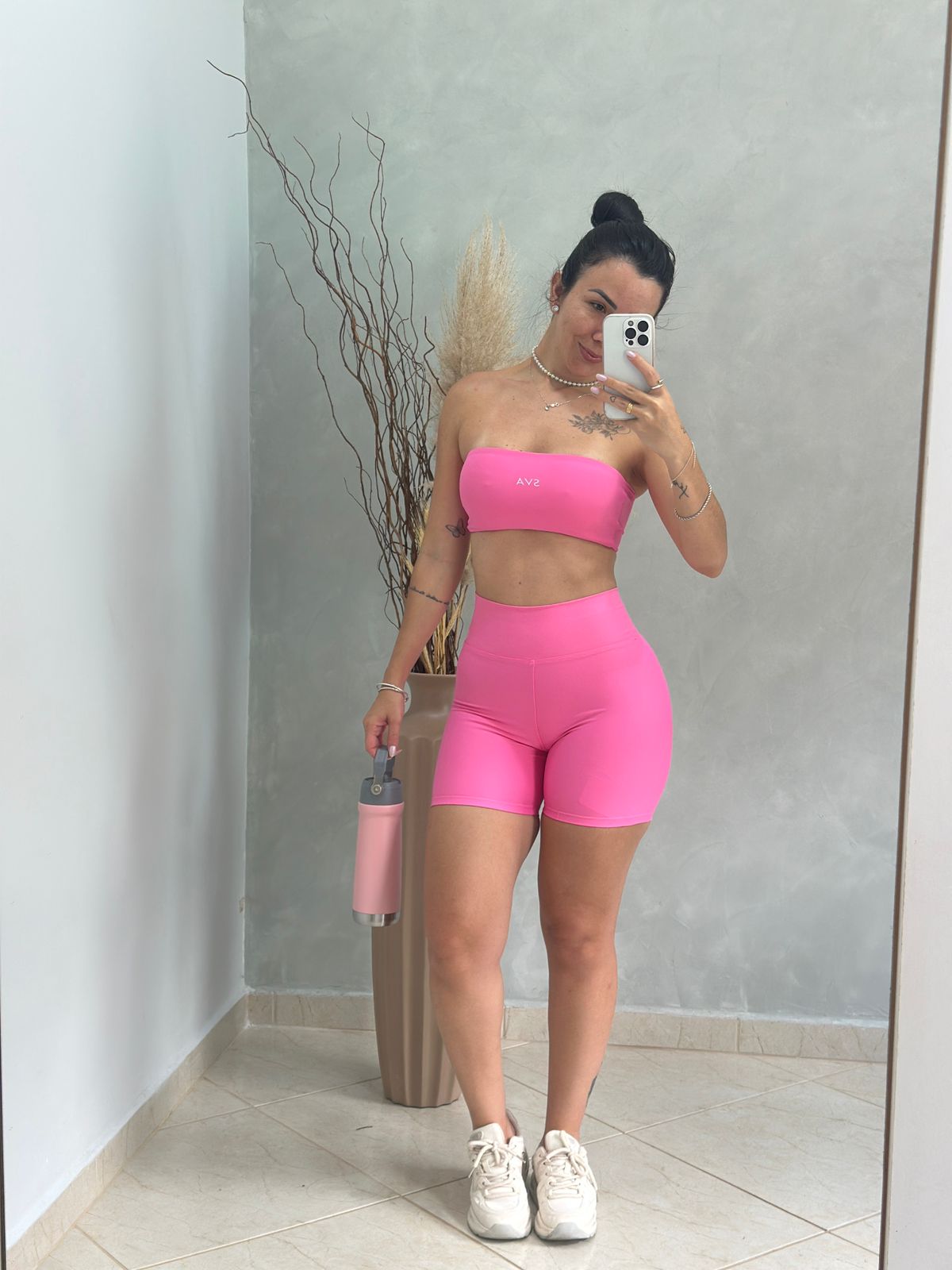 Conjunto short Camila SVA -Poliamida