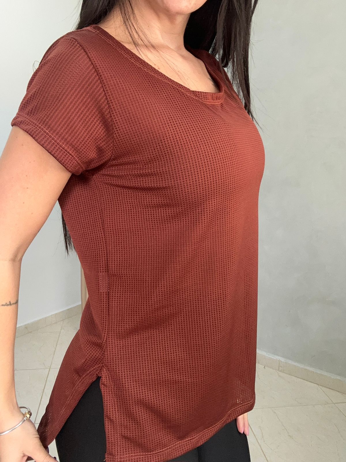 Blusa manga curta -Dry fit