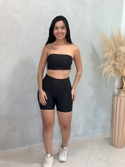 Conjunto short top faixa -Suplex
