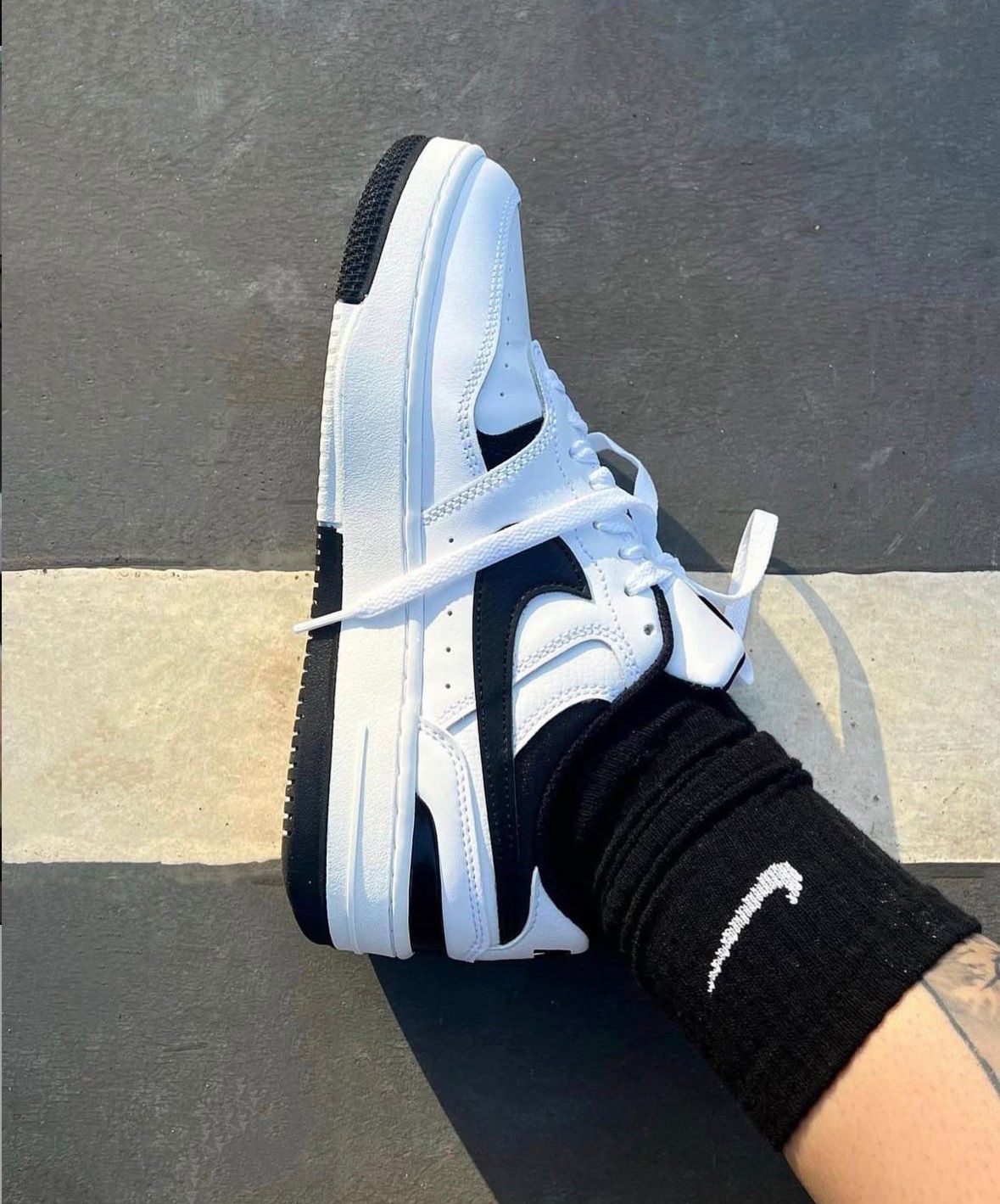 Meião cano alto Nike -Algodão