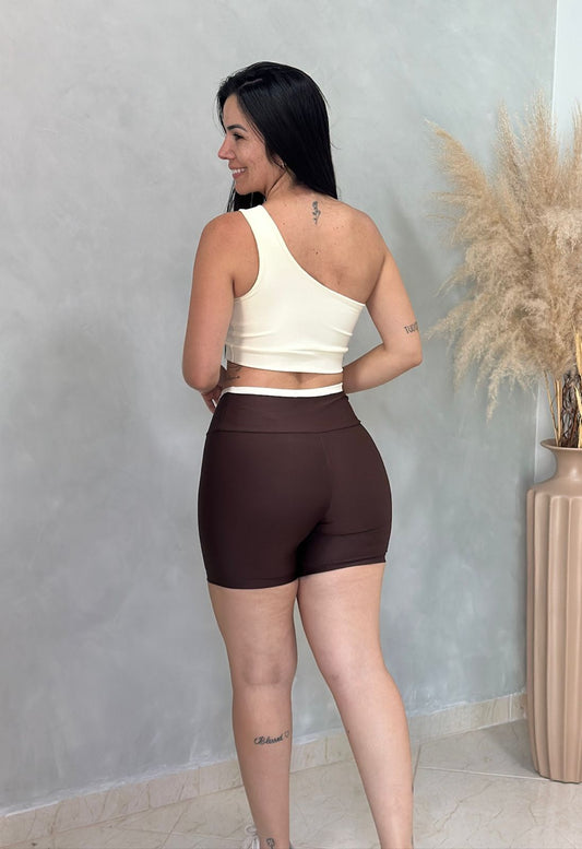 Conjunto short top gota -Suplex
