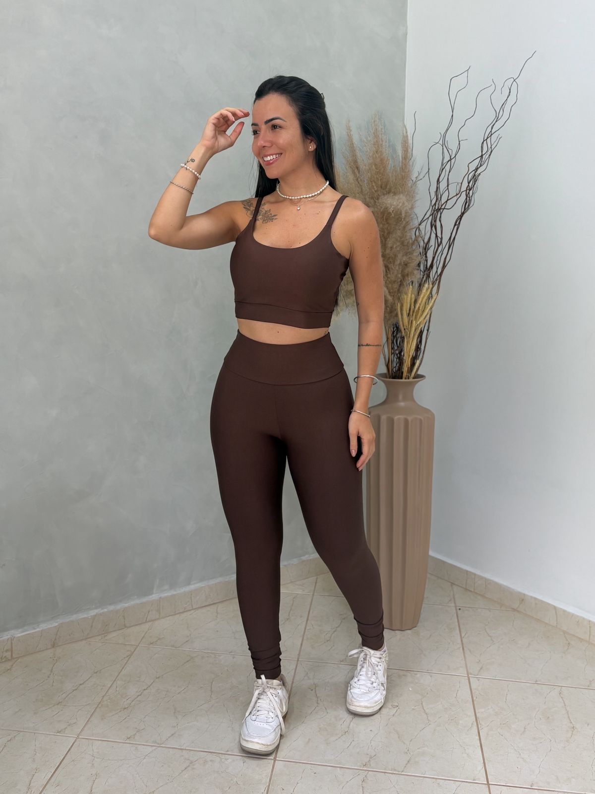 Conjunto calça liso -Suplex
