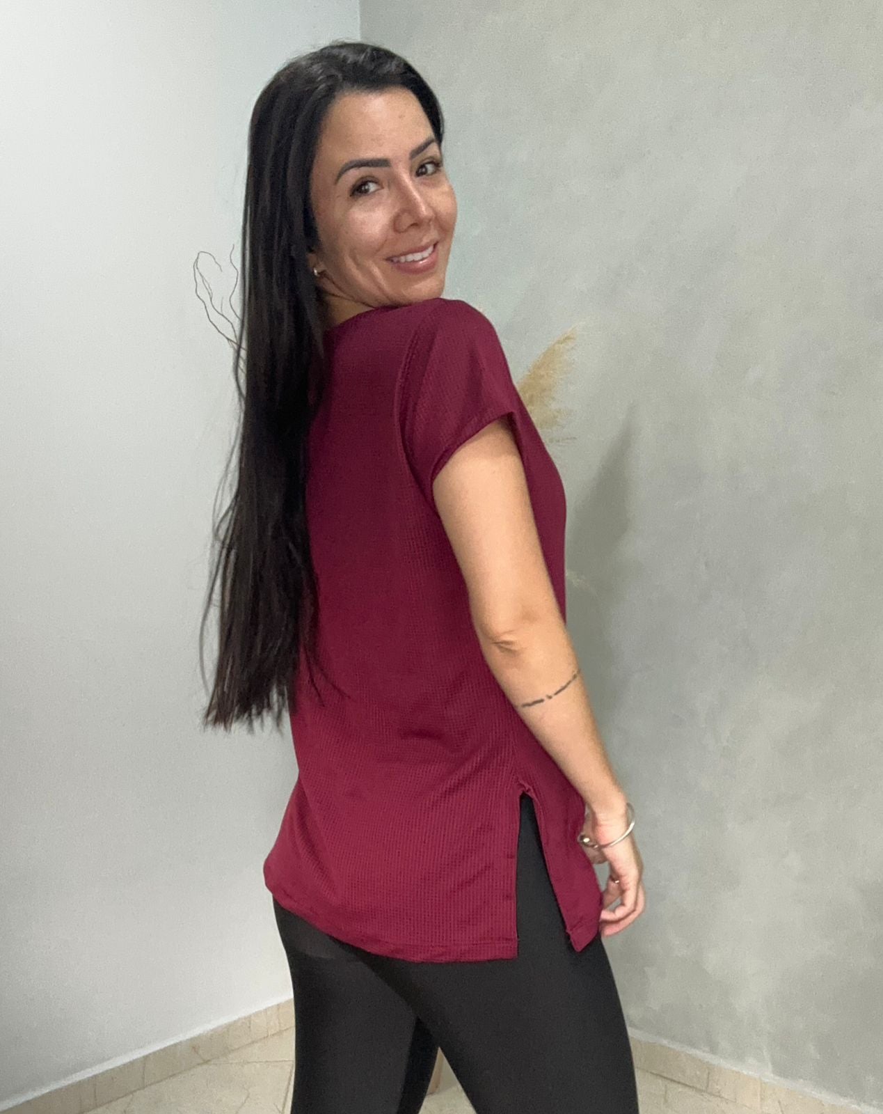 Blusa manga curta -Dry fit