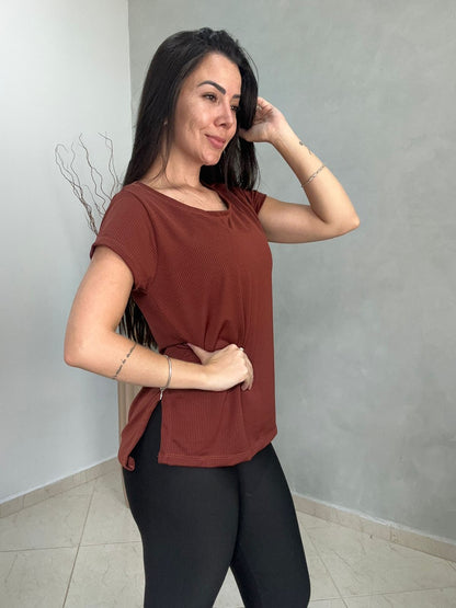 Blusa manga curta -Dry fit
