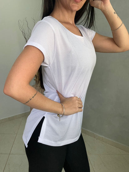 Blusa manga curta -Dry fit
