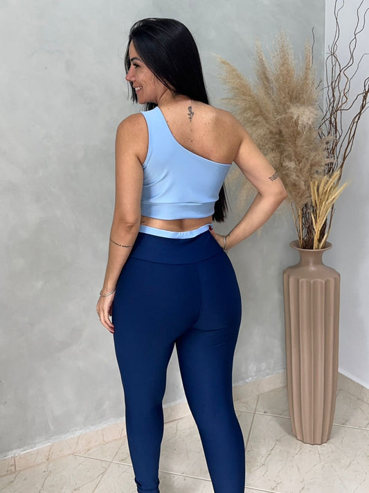 Conjunto calça top gota -Suplex