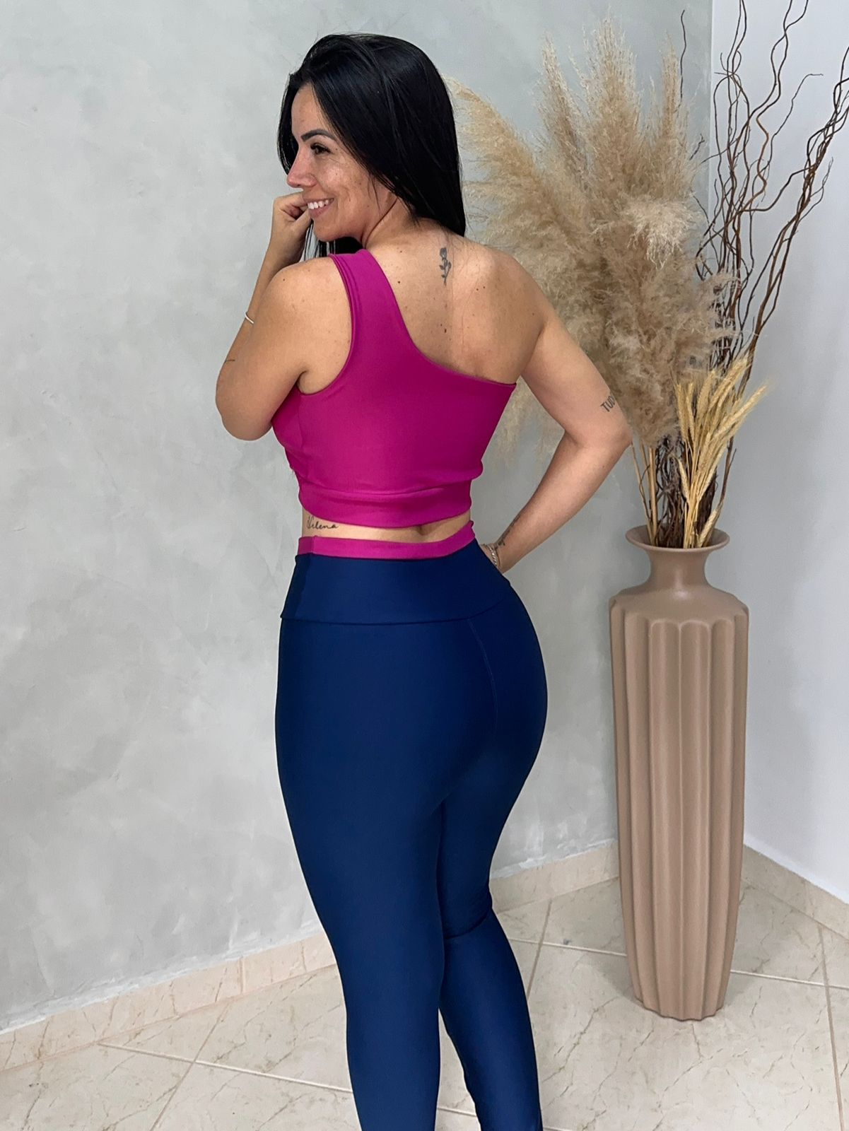 Conjunto calça top gota -Suplex