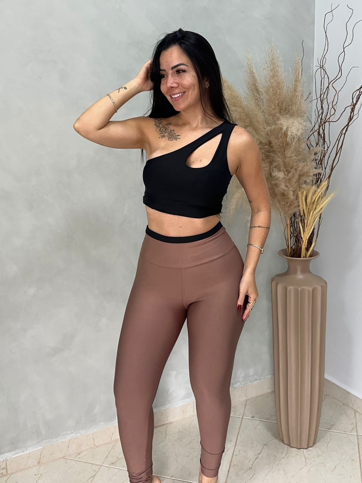 Conjunto calça top gota -Suplex